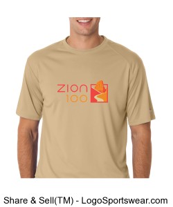Zion 100 Men's Shirt - Gold Design Zoom